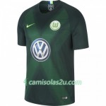 Camisolas de Futebol VfL Wolfsburg Equipamento Alternativa 2018/19 Manga Curta